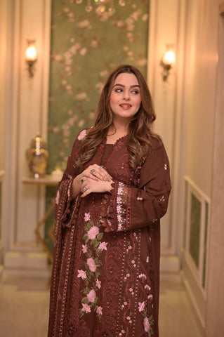 ANEELAS NEW CHICKANKARI LUXURY LAWN COLLECTION