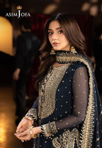 ASIM JOFA NEW PARTY WEAR DRESS