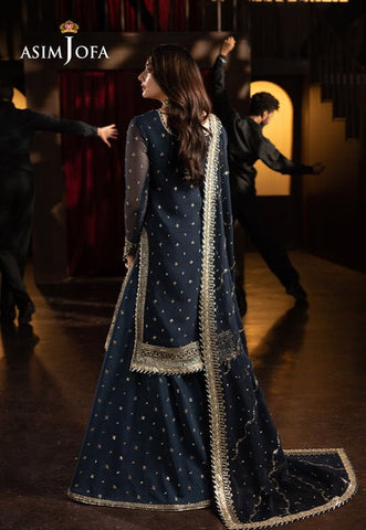 ASIM JOFA NEW PARTY WEAR DRESS