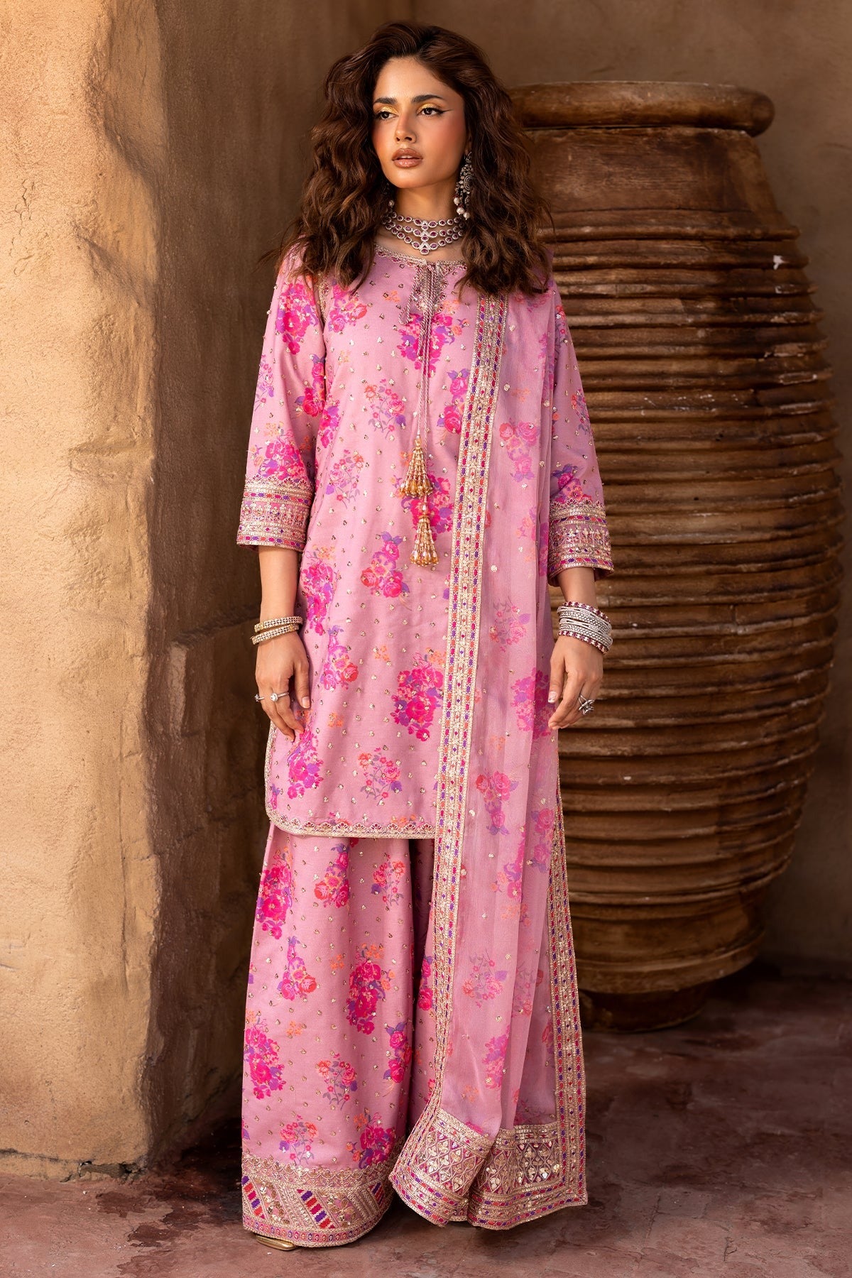 CHARIZMA NEW PRINTED SILK PARTY WEAR