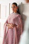 BAROQUE NEW PINK CHIFFON PARTY WEAR DFEZ-027