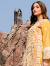 MAHNUR NEW YELLOW EMBROIDERED LUXURY LAWN COLLECTION DHZZ-5034