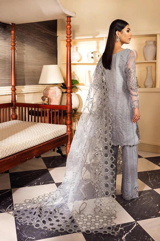 Emaan Adeel ZORHA Organza 3 Piece Dress