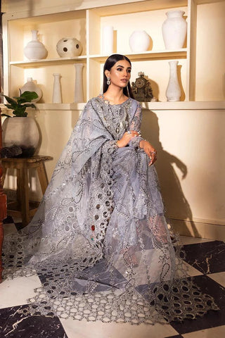 Emaan Adeel ZORHA Organza 3 Piece Dress