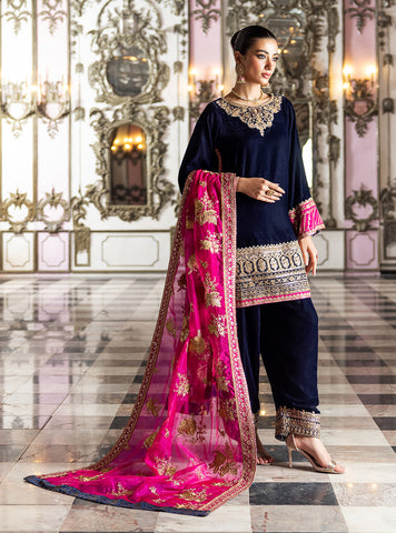 Zainab Chottani - Velvet Unstitched Winter Collection