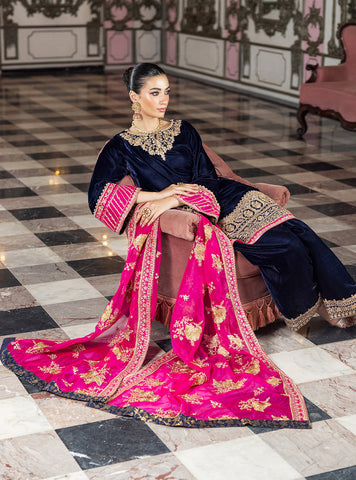 Zainab Chottani - Velvet Unstitched Winter Collection