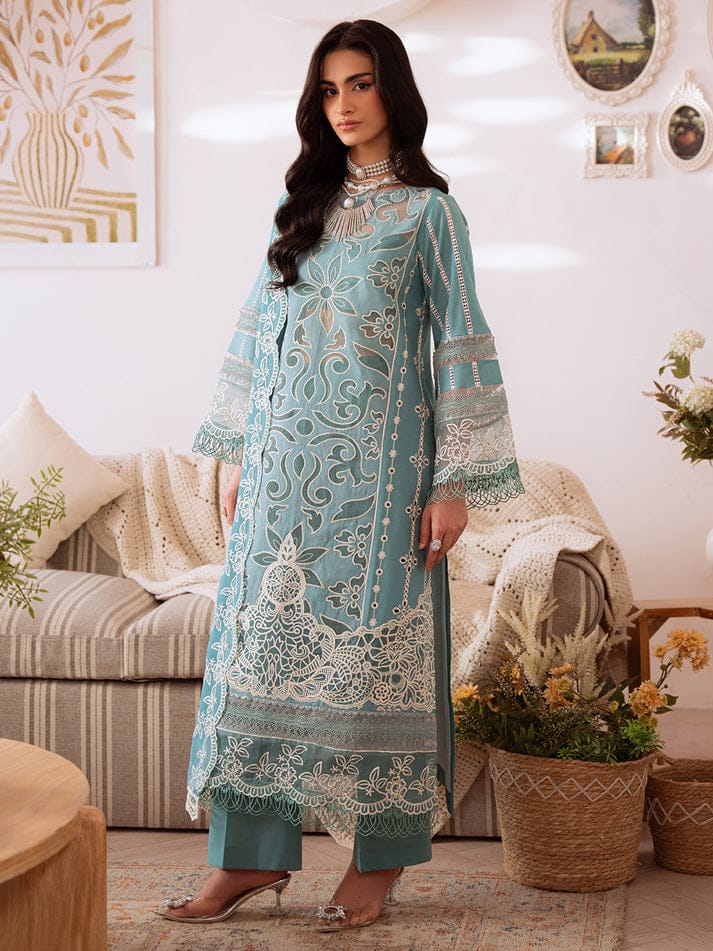 MAHNUR NEW CHIKANKARI LUXURY LAWN COLLECTION
