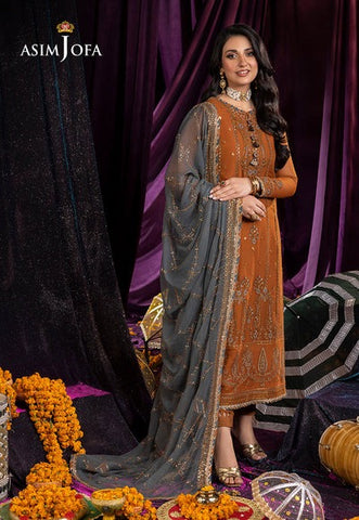 ASIM JOFA NEW CHIFFON PARTY WEAR