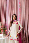 HADIZOUTFIT NEW WHITE SILK PARTY WEAR CGEZ-121