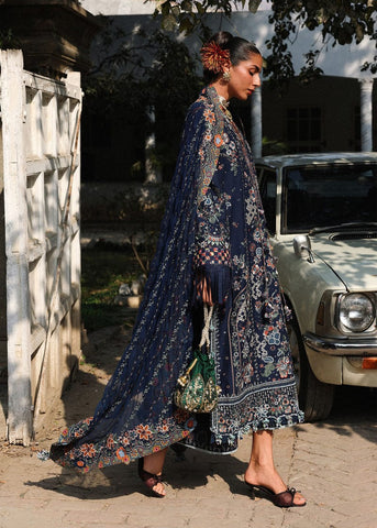 HUSSAIN REHAR EMBROIDERED LUXURY LAWN COLLECTION FZZZ-001