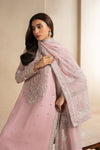 HADIZOUTFIT NEW PINK CHIFFON PARTY WEAR CCEZ-194