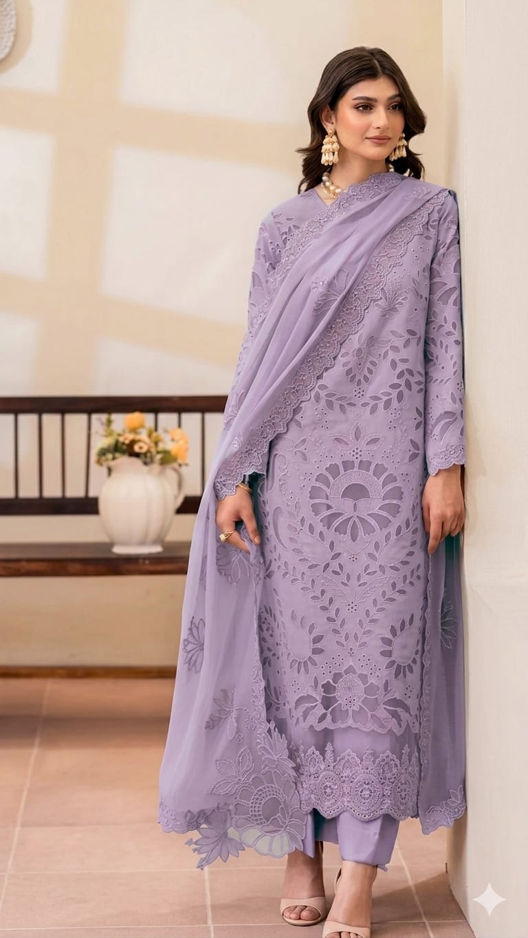 IMROZIA SERENE NEW CHIKANKARI LUXURY LAWN COLLECTION