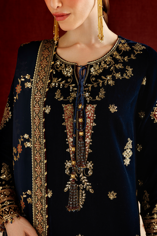 JAZMIN NEW VELVET PARTY WEAR EAEZ-295