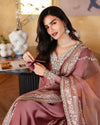 MUSHQ NEW PINK SILK PARTY WEAR DEZZ- 265