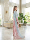 HADIZOUTFIT NEW TIE N DIE BAMBER CHIFFON PARTY WEAR