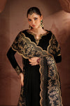 IZNIK NEW BLACK VELVET PARTY WEAR