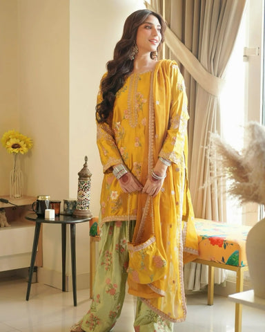 RAMSHA KHAN NEW FORMAL SILK COLLECTION