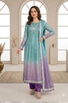 HADIZOUTFIT NEW TIE N DIE CHIFFON PARTY WEAR