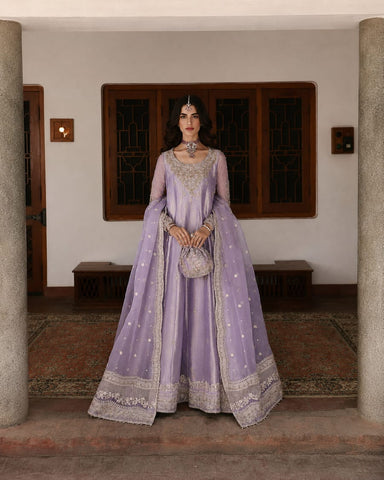 FAIZA SAQLAIN NEW PARTY WEAR MAXI FEZZ-024