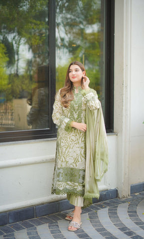 ANEELAS NEW PRINTED LUXURY LAWN COLLECTION BFEZ-028