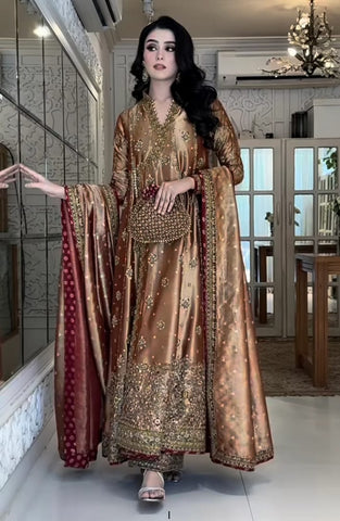 HARIS SHAKEEL NEW MAYSOORI BRIDAL WEAR GHZZ-173