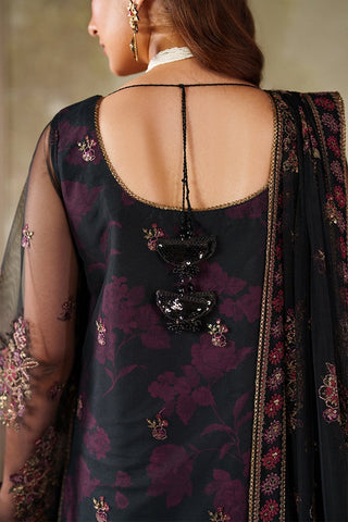 ZARIF NEW BLACK NET PARTY WEAR