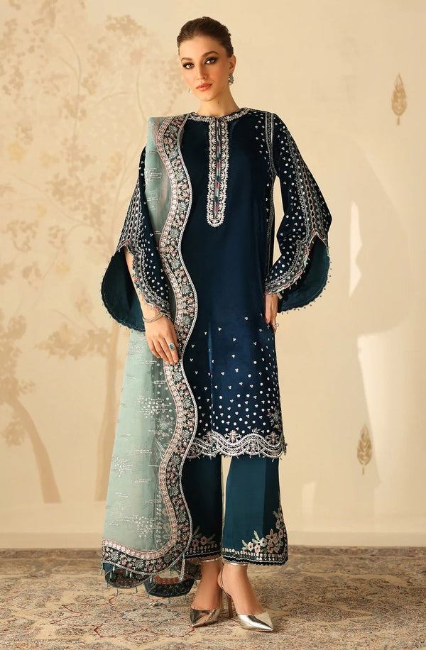 BAROQUE NEW VELVET PARTY WEAR