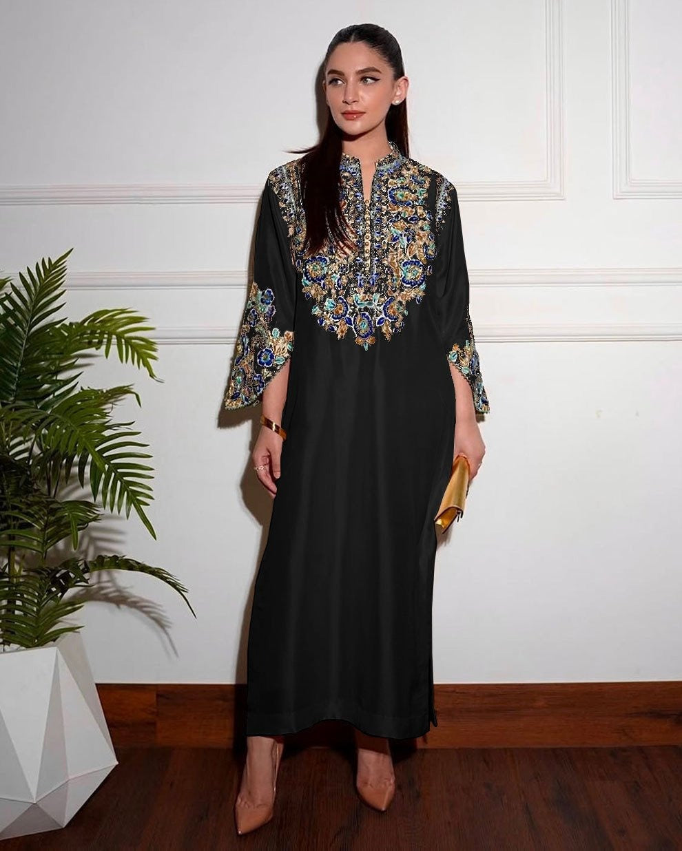 HADIZOUTFIT NEW RAW SILK PARTY WEAR