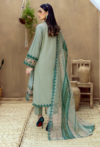 Adan Libas Grey Luxury Lawn Collection