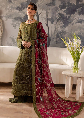 Elanora By Nureh Embroidered Chiffon Suit Formal Collection