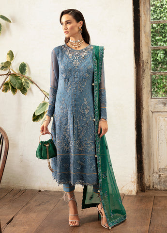 Gulaal Embroidered Net Suits Helia - Luxury Collection