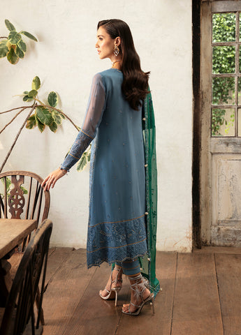 Gulaal Embroidered Net Suits Helia - Luxury Collection