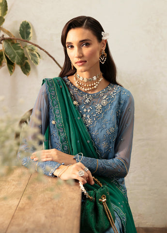 Gulaal Embroidered Net Suits Helia - Luxury Collection