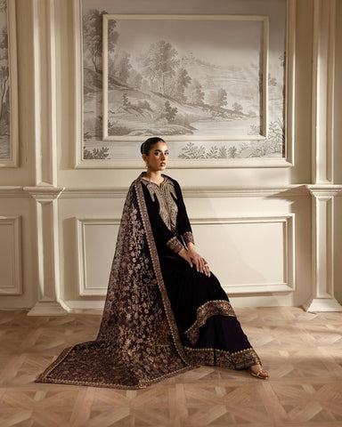 BATIK NEW VELVET PARTY WEAR