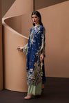 ETHNC NEW 3PC KAAFTAN STYLE RAWSILK PARTY FDZZ-148