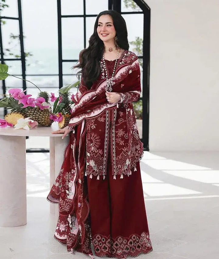 QALAMKAR NEW CHIKANKARI LUXURY LAWN COLLECTION