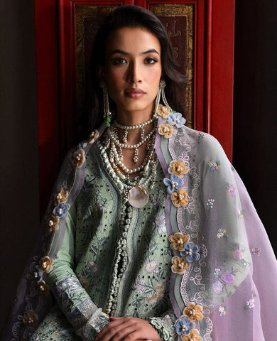 REPUBLIC NEW PISTA CHIKANKARI LUXURY LAWN COLLECTION
