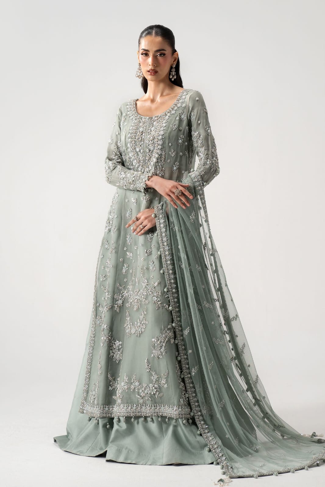 MARIA B NEW CHIFFON PARTY WEAR EAEZ- 271
