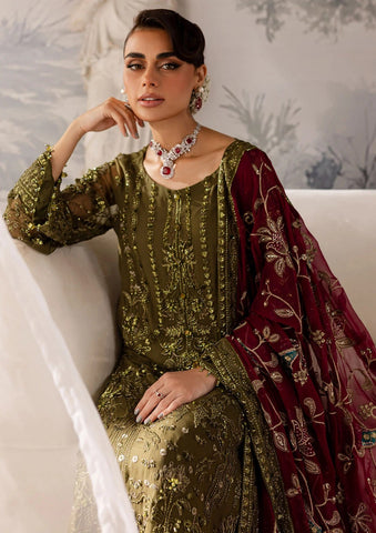 Elanora By Nureh Embroidered Chiffon Suit Formal Collection