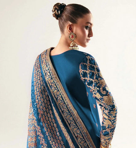 KANWAL MALIK NEW RAW SILK BRIDAL WEAR