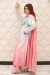 LULUSAR NEW TWO TONE SILK PARTY WEAR DFZZ-071