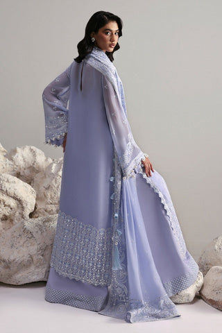 AFROZEH NEW LILAC LUXURY COTTON PARTY WEAR