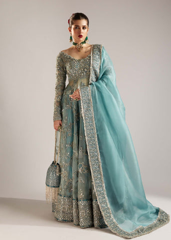 HUSSAIN REHAR NEW ORGANZA BRIDAL MAXI