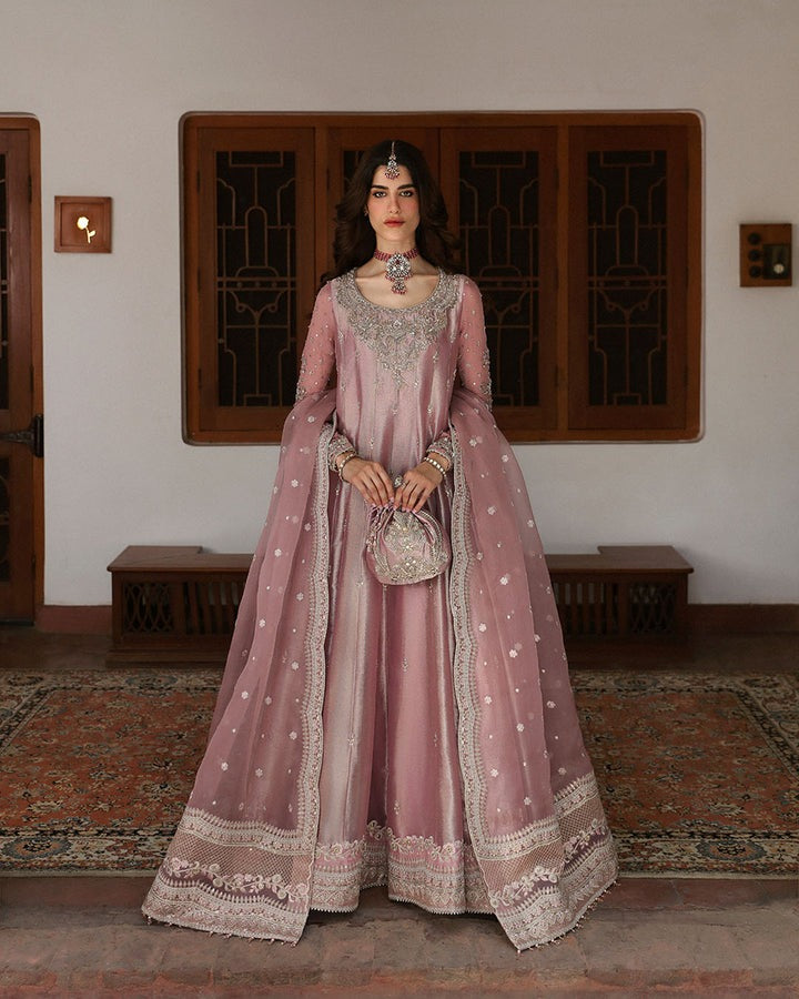 green emerald velvet dress 3 Piece Embroidered Masoori Suit  Maria.B. Designs (AE)