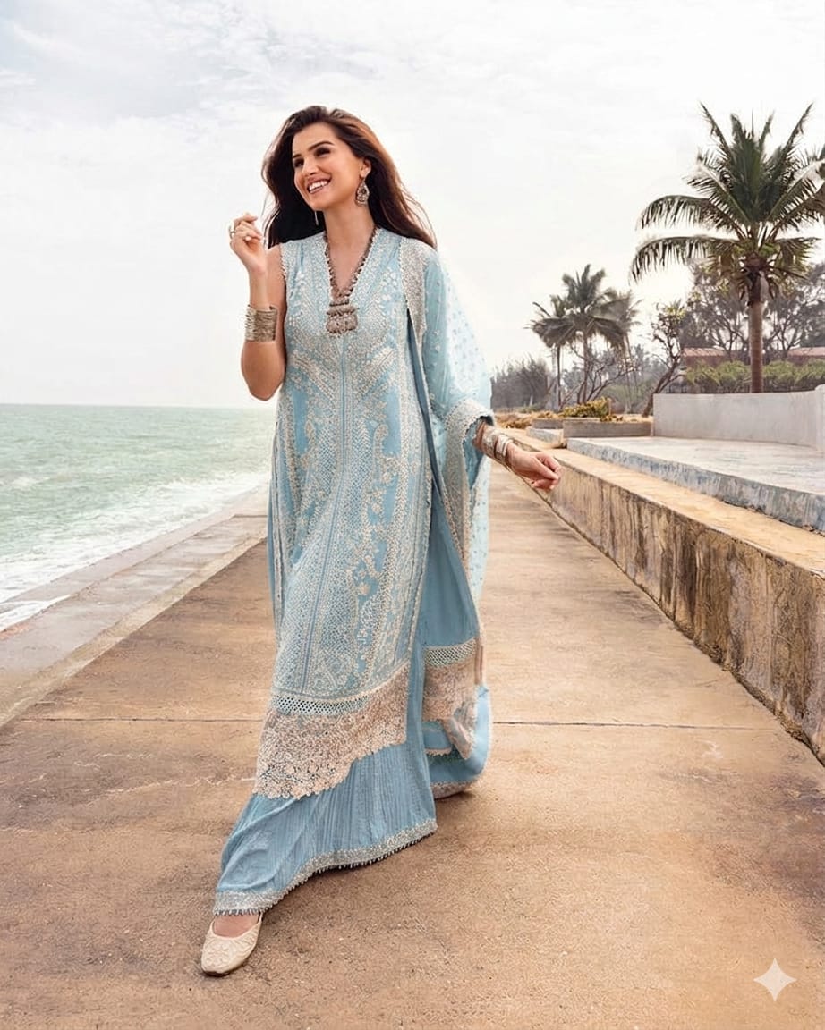 FAIZA SAQLAIN EMBROIDERED LUXURY LAWN COLLECTION