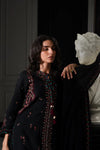 HADIZOUTFIT NEW BLACK CHIKANKARI LUXURY LAWN COLLECTION