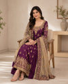 HARIS SHAKEEL NEW SHOCKING PINK CHIFFON PARTY WEAR DFEZ-161