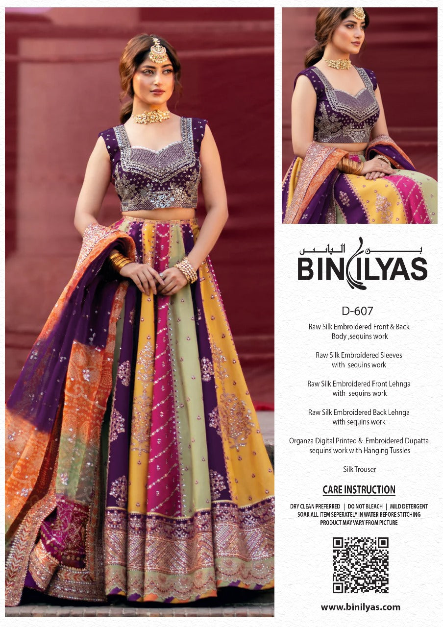 BIN ILYAS NEW MULTI BRIDAL MAXI