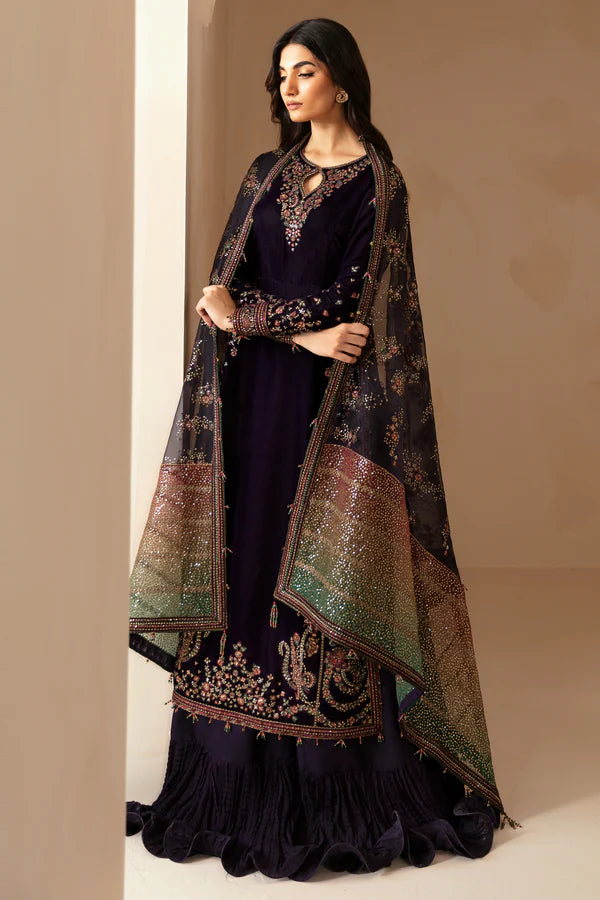 Jazmin Purple Formal Collection Velvet