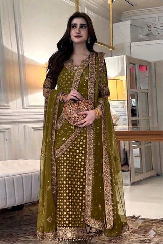 HARIS SHAKEEL NEW DHAANI CHIFFON PARTY WEAR HBZZ-109